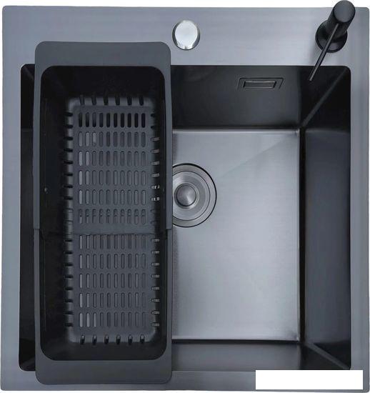 Кухонная мойка Stellar EVIER E5050NB- фото4
