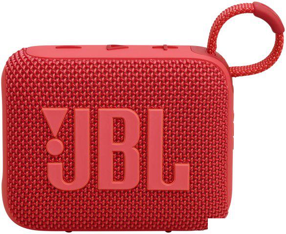 Беспроводная колонка JBL Go 4 (красный)- фото2