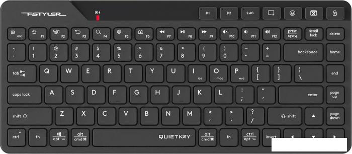Клавиатура A4Tech Fstyler FBK26C AS (черный)- фото