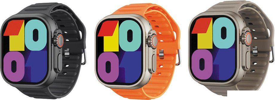 Умные часы XO M10 Ultra (серебристый)- фото4