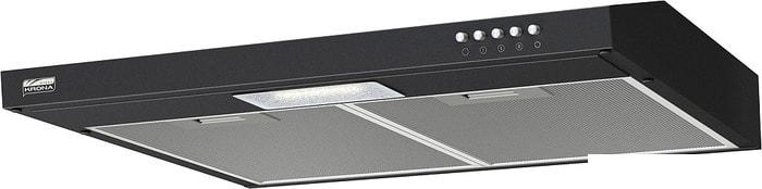 Кухонная вытяжка Krona Jessica slim 500 push button (черный)- фото