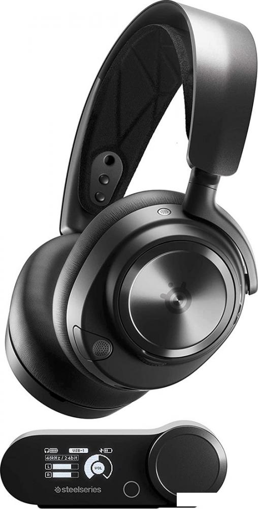 Наушники SteelSeries Arctis Nova Pro Wireless (черный)- фото
