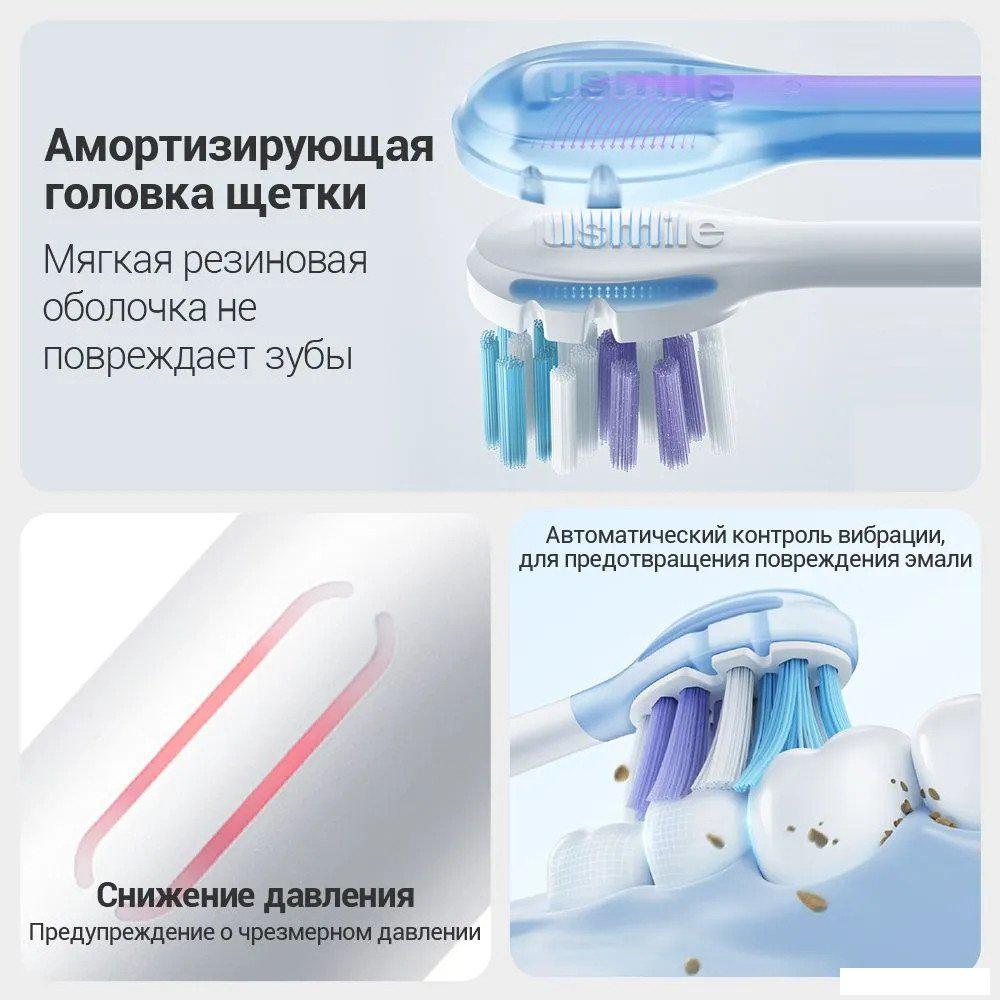 Электрическая зубная щетка Usmile Sonic Y10 Pro (белый)- фото2