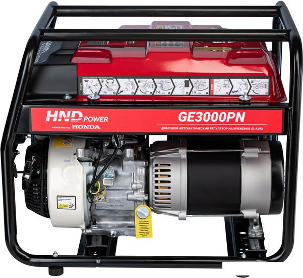 Бензиновый генератор HND GE3000PN- фото