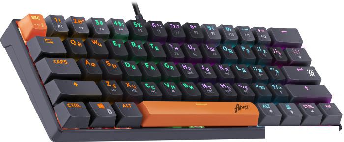 Клавиатура Defender Apex GK-002 (черный/серый)- фото2