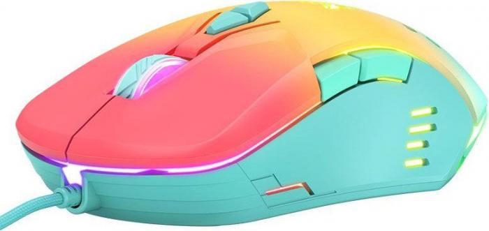 Игровая мышь Onikuma CW902 Rainbow Eclipse- фото4