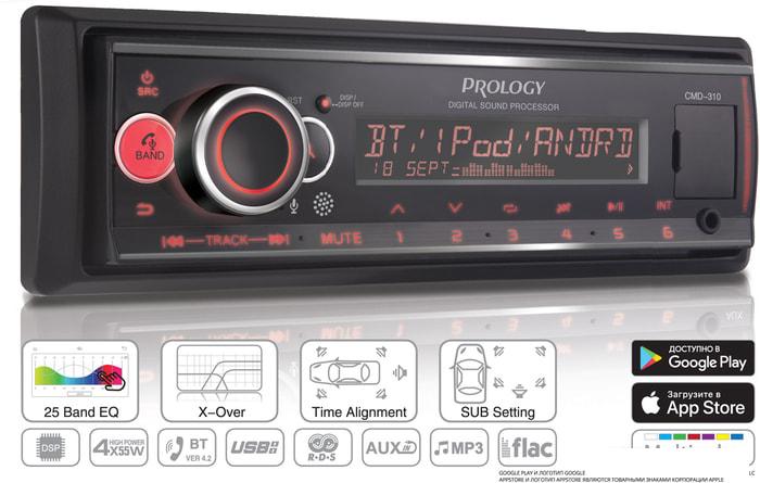 USB-магнитола Prology CMD-310- фото3