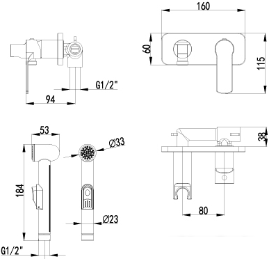 Смеситель Lemark Plus Grace LM1519C- фото2