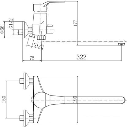 Смеситель Fashun A2263- фото2