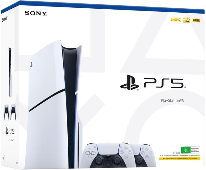 Игровая приставка Sony PlayStation 5 Slim (2 геймпада)- фото