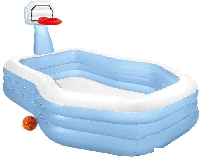 Надувной бассейн Intex Shootin Hoops 57183 (257х188х130)- фото
