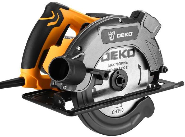 Дисковая (циркулярная) пила Deko DKCS1800-190 Laser 083-1011- фото4