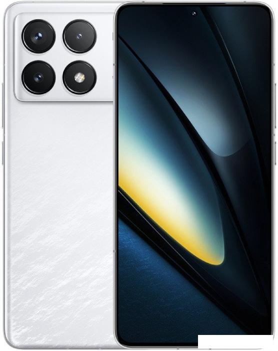 Смартфон POCO F6 Pro 12GB/256GB с NFC международная версия (белый)- фото