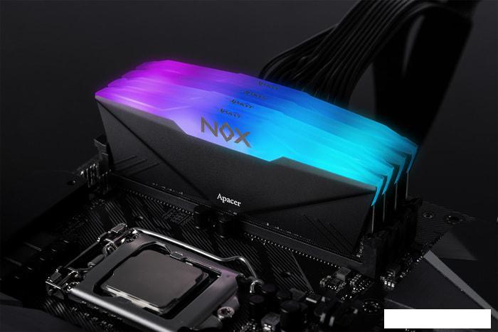 Оперативная память Apacer NOX RGB 2x8ГБ DDR4 3600МГц AH4U16G36C25YNBAA-2- фото3