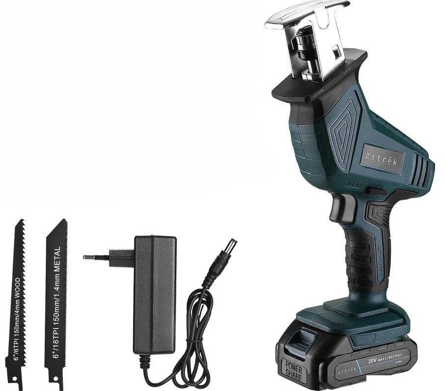 Сабельная пила Zitrek ZKRS20 Pro 085-1315 (с 1-им АКБ)- фото