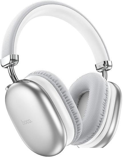 Наушники Hoco W35 Max (серебристый)- фото