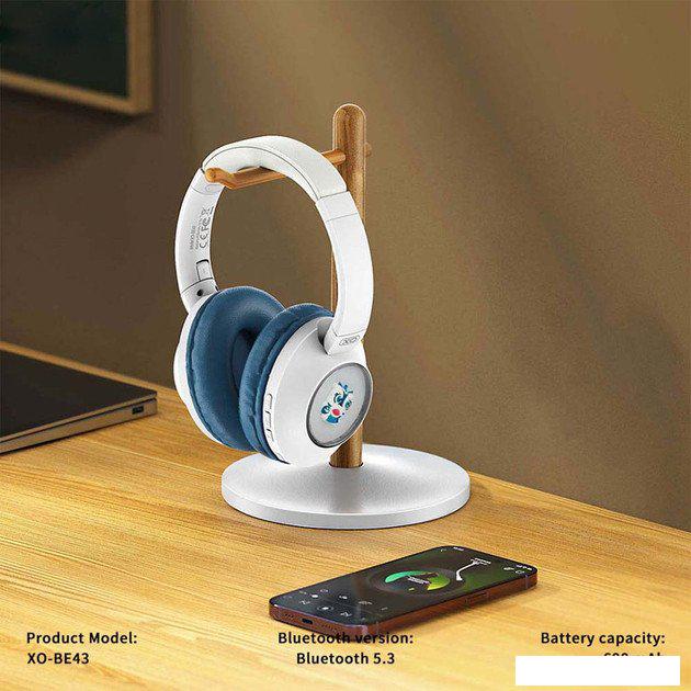 Наушники XO BE43 (белый/синий)- фото4