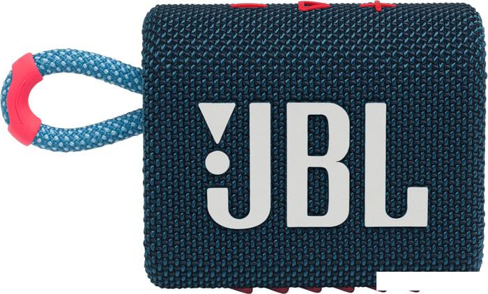 Беспроводная колонка JBL Go 3 (темно-синий)- фото2