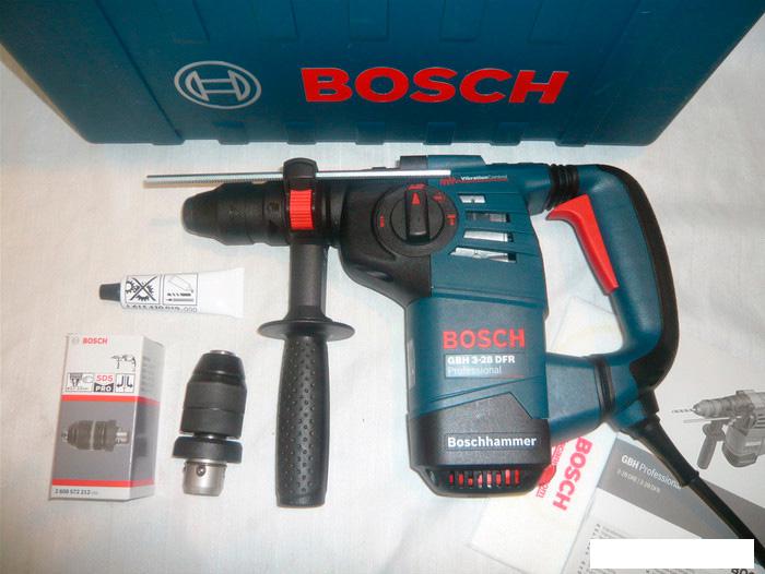 Перфоратор Bosch GBH 3-28 DFR Professional (061124A000)- фото2