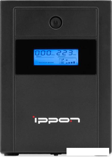Источник бесперебойного питания IPPON Back Basic 1200 LCD Euro- фото4