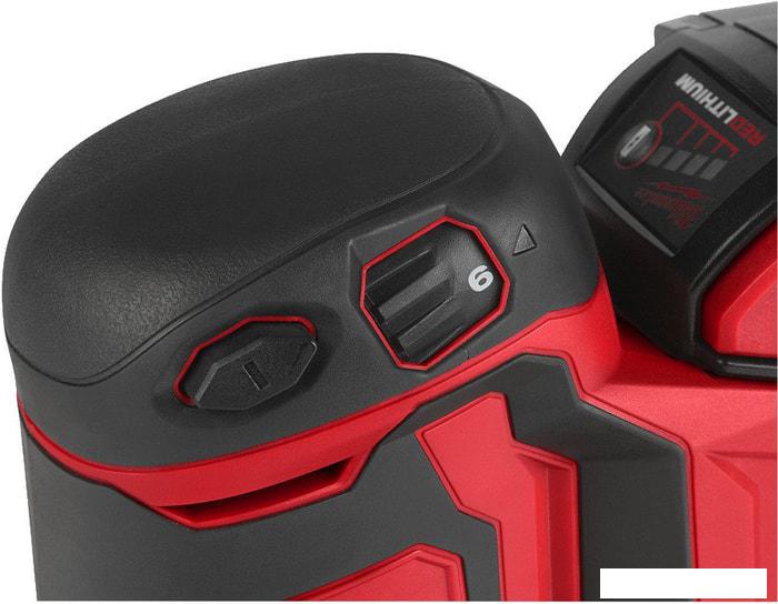 Эксцентриковая шлифмашина Milwaukee M18 BOS125-502B 4933464229 (с 2-мя АКБ, сумка)- фото4