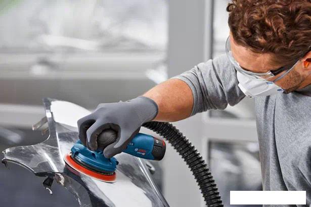 Эксцентриковая шлифмашина Bosch GEX 12V-125 Professional 0601372101 (без АКБ)- фото3