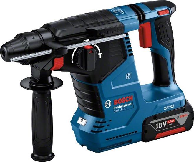 Перфоратор Bosch GBH 187-LI Professional 0611923020 (без АКБ)- фото2