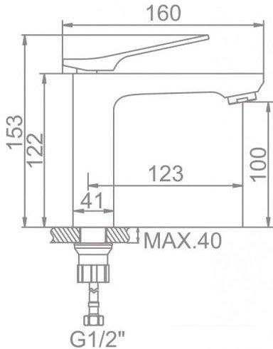 Смеситель Ledeme L1075B- фото2