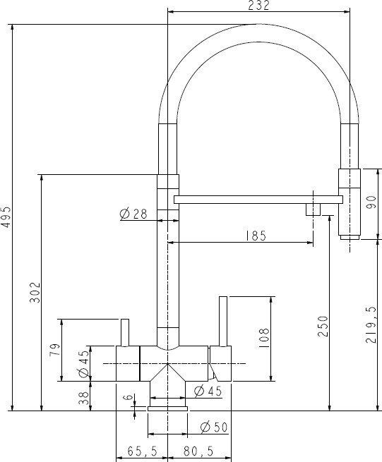 Смеситель ZorG Asgard Premium PVD (gunblack)- фото2