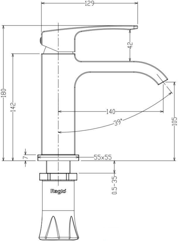 Смеситель Raglo R02.10.03- фото2