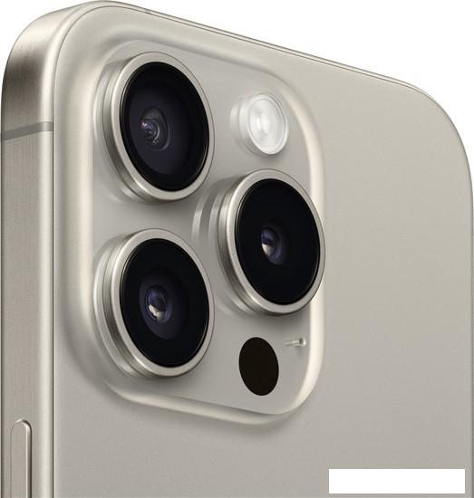 Смартфон Apple iPhone 15 Pro 1TB (природный титан)- фото4