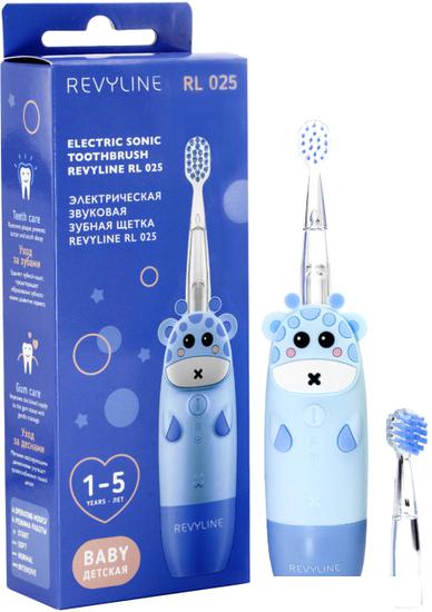 Электрическая зубная щетка Revyline RL 025 Baby (синий)- фото