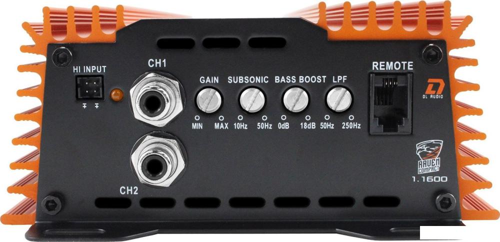 Автомобильный усилитель DL Audio Raven Compact 1.1600- фото3