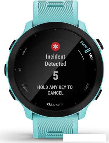 Умные часы Garmin Forerunner 55 (бирюзовый)- фото4