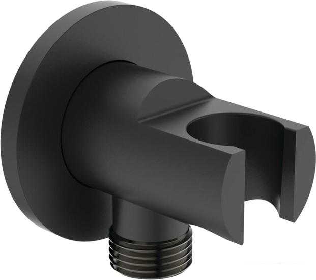 Держатель душевой лейки с подключением Ideal Standard IdealRain Black BC807XG- фото