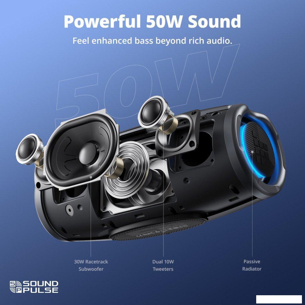 Беспроводная колонка Tronsmart Mirtune S100 (черный)- фото2