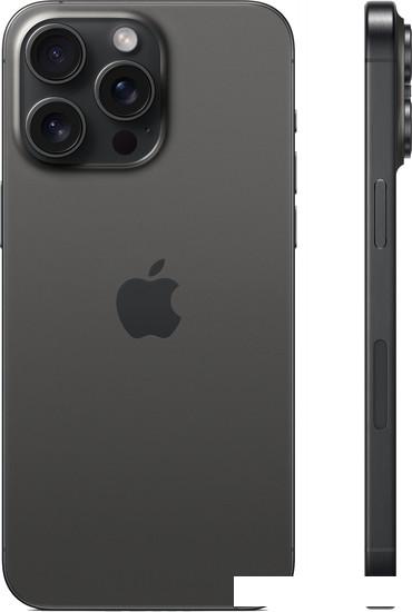 Смартфон Apple iPhone 15 Pro Max 512GB (черный титан)- фото2