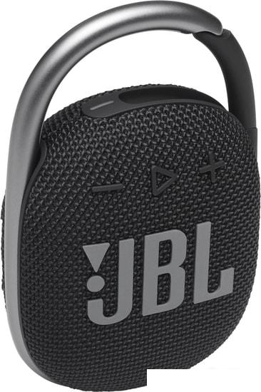 Беспроводная колонка JBL Clip 4 (черный)- фото