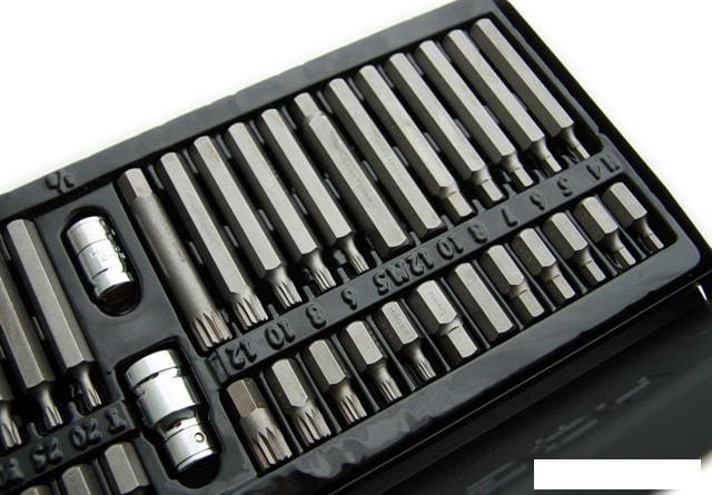 Набор бит Hogert Technik HT1S404 (40 предметов)- фото3