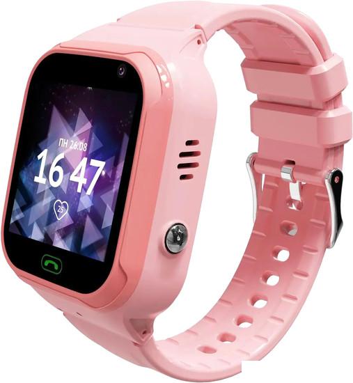 Детские умные часы Aimoto Omega 4G (розовый)- фото