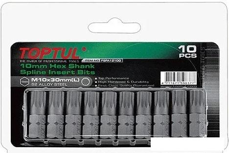 Набор бит Toptul FSFA1212G (10 предметов)