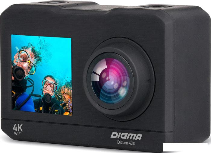 Экшен-камера Digma DiCam 420- фото3