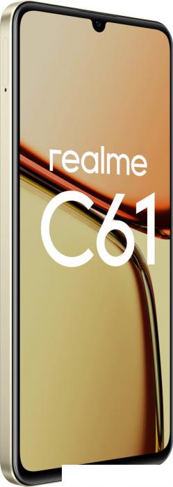 Смартфон Realme C61 8GB/128GB международная версия (золотистый)- фото4