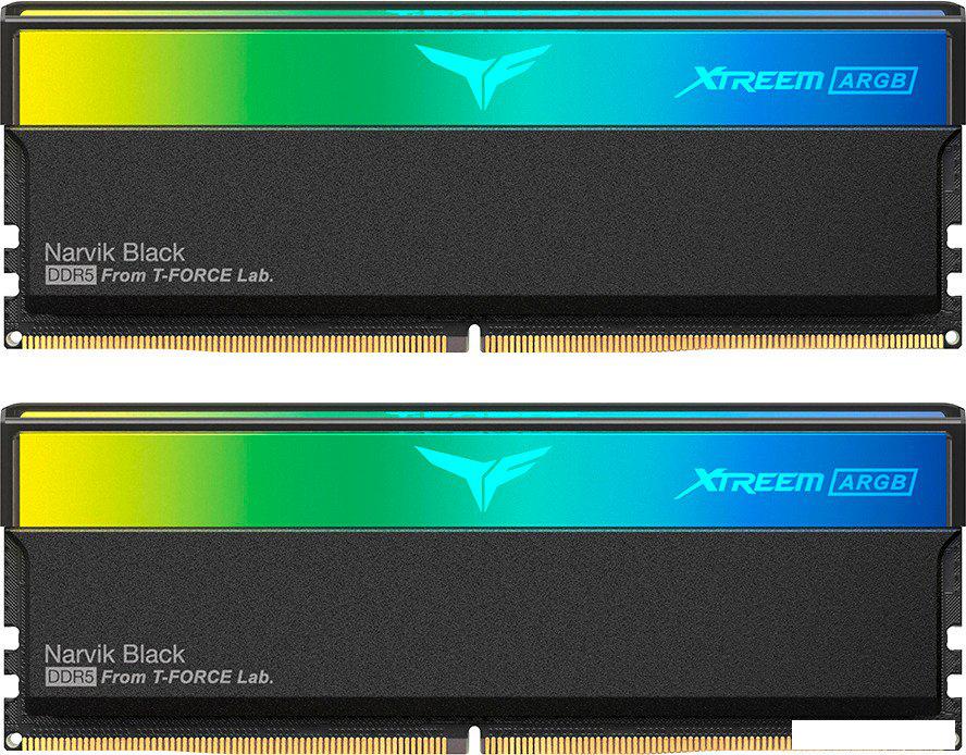 Оперативная память Team T-Force Xtreem ARGB 2x24ГБ DDR5 7200 МГц FF9D548G7200HC34ADC01- фото