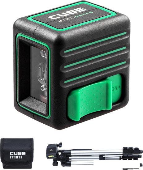 Лазерный нивелир ADA Instruments Cube Mini Green Professional Edition А00529- фото