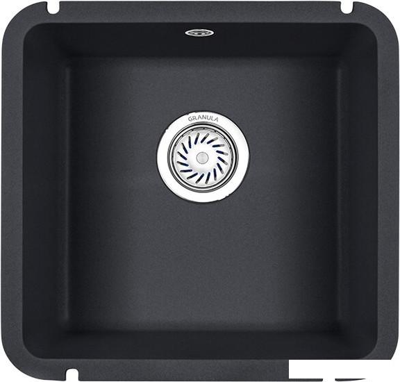 Кухонная мойка Granula GR-3801 (шварц)- фото