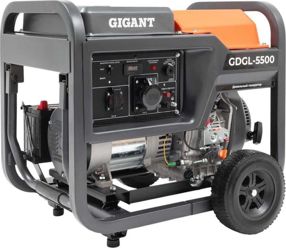 Дизельный генератор Gigant GDGL-5500- фото2
