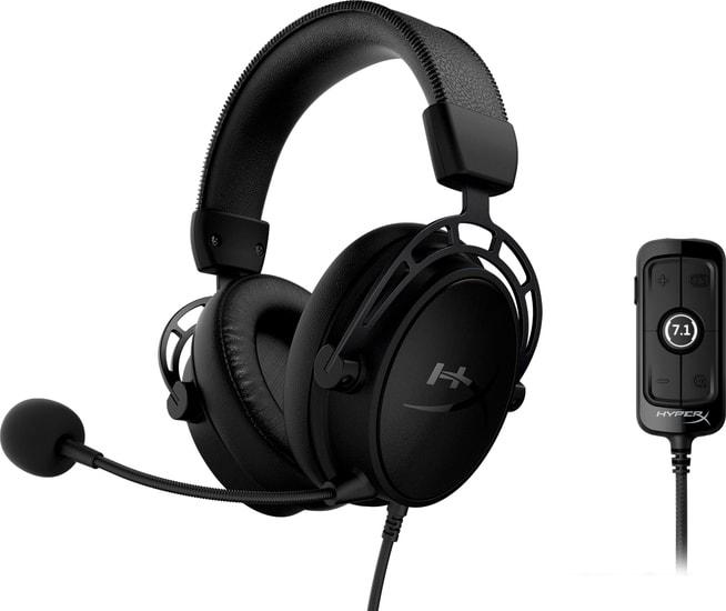 Наушники HyperX Cloud Alpha S (черный)- фото