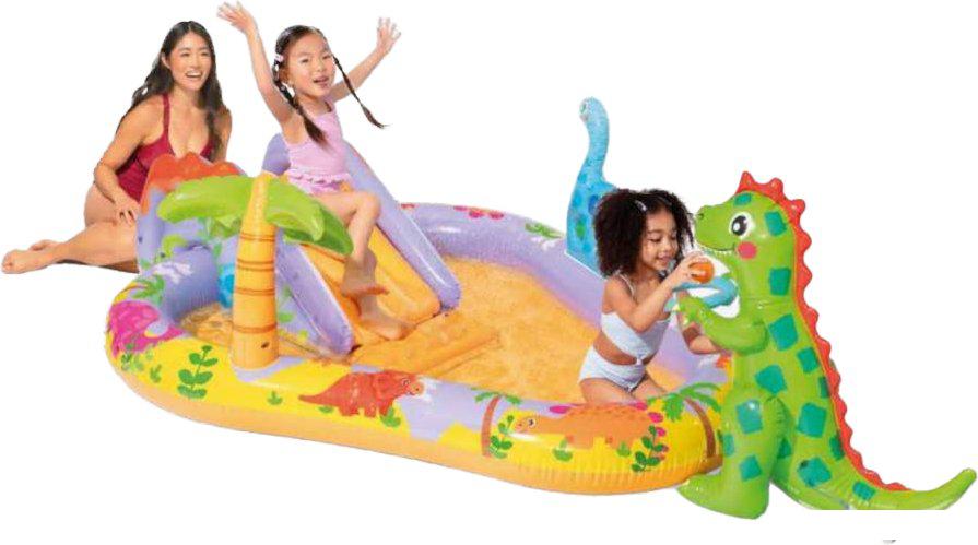 Игровой центр  Intex Dino Park 56139 (201х157х69)- фото