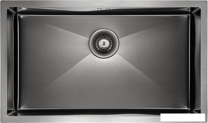 Кухонная мойка Paulmark PM217444-GM- фото